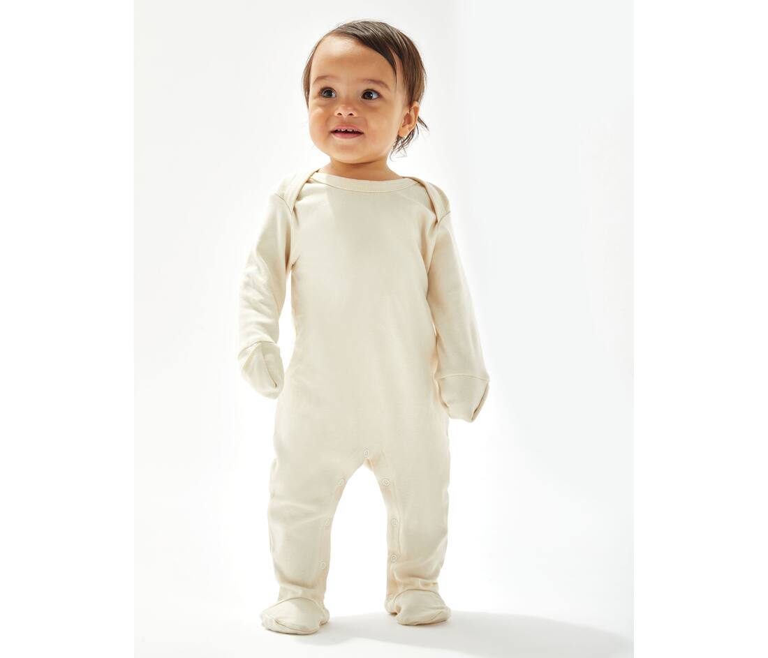Baby Envelope Sleepsuit with Scratch Mitts - BZ35 (030.47)