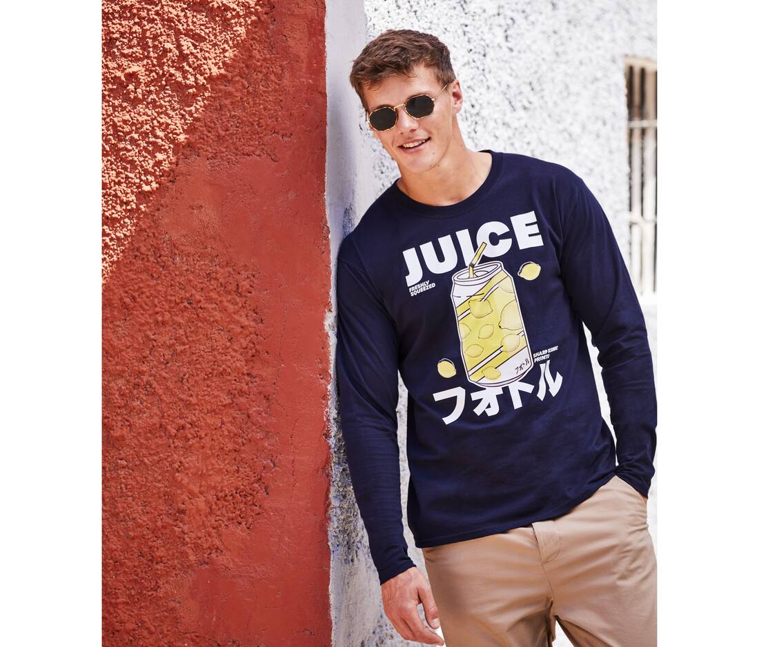Iconic 195 Camiseta Premium Manga Larga(61-360-0)