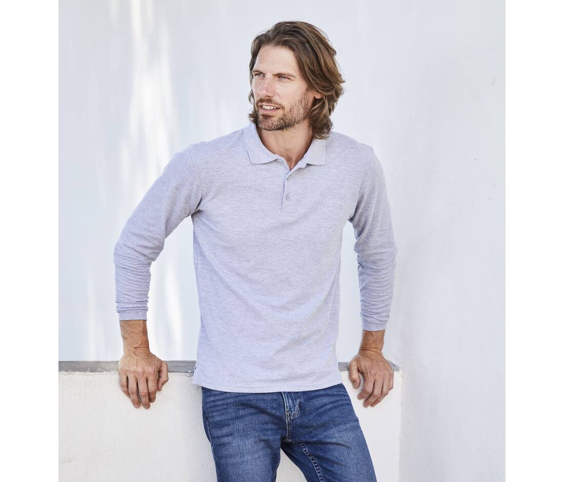 Premium Long Sleeve Polo - 63-310-0(542.01)