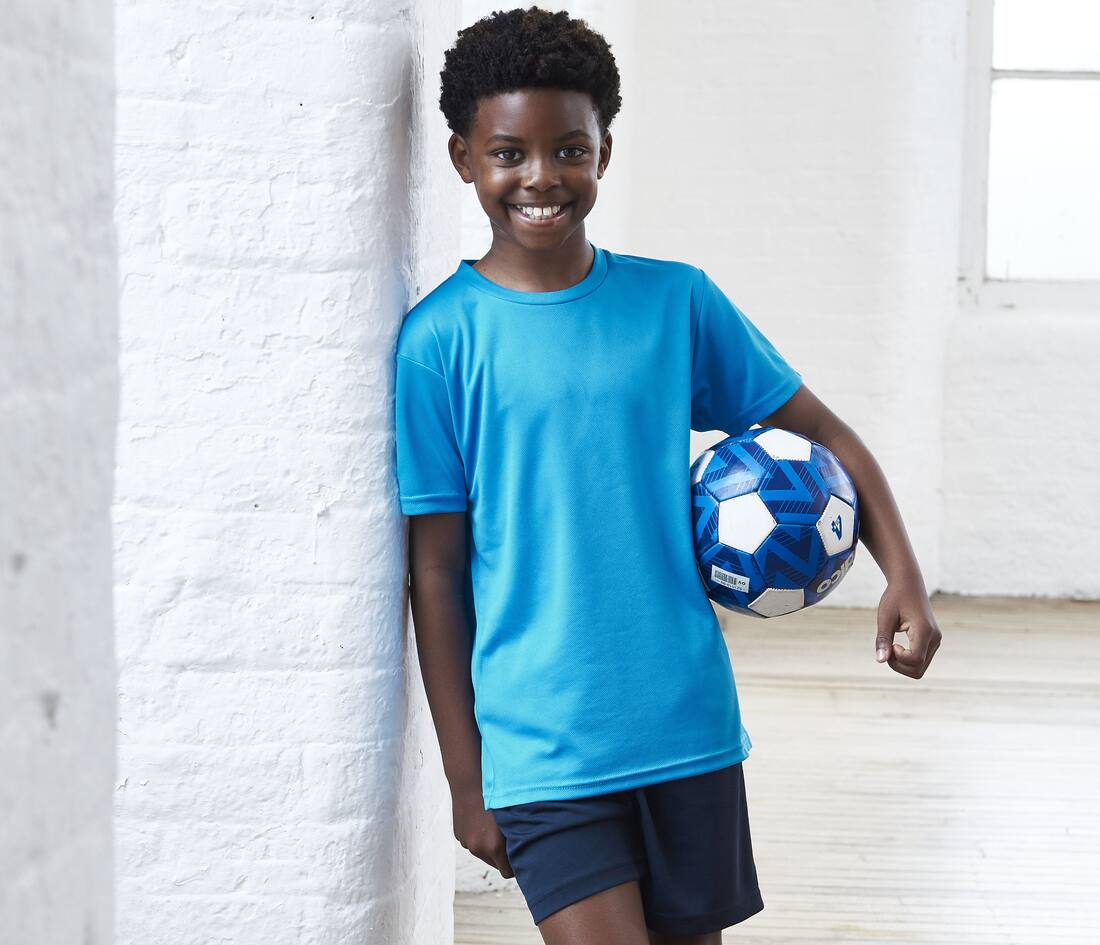 Camiseta transpirable Neoteric para niños - JC001J