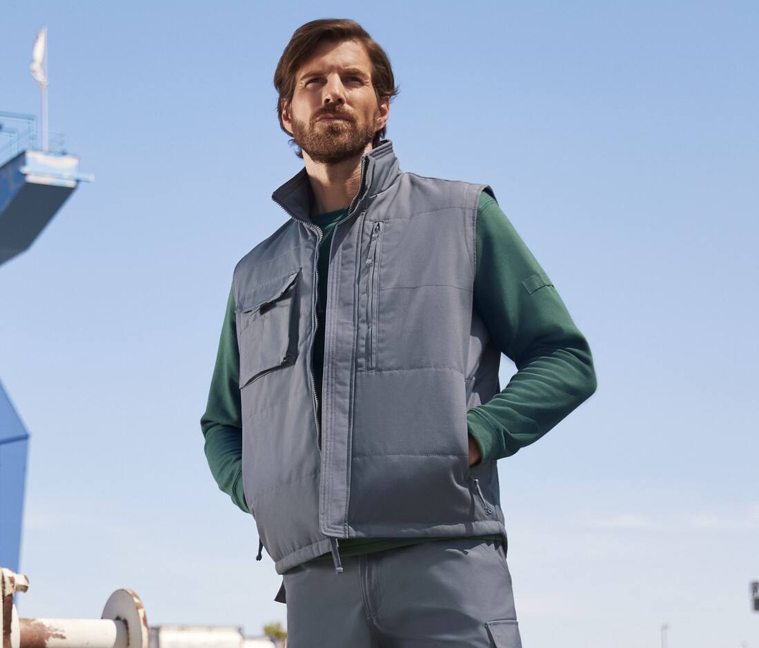 Heavy Duty Workwear Gilet - R-014M-0(427.00)