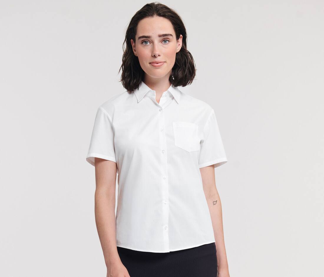 Ladies` Cotton Poplin Shirt - R-937F-0(747.00)