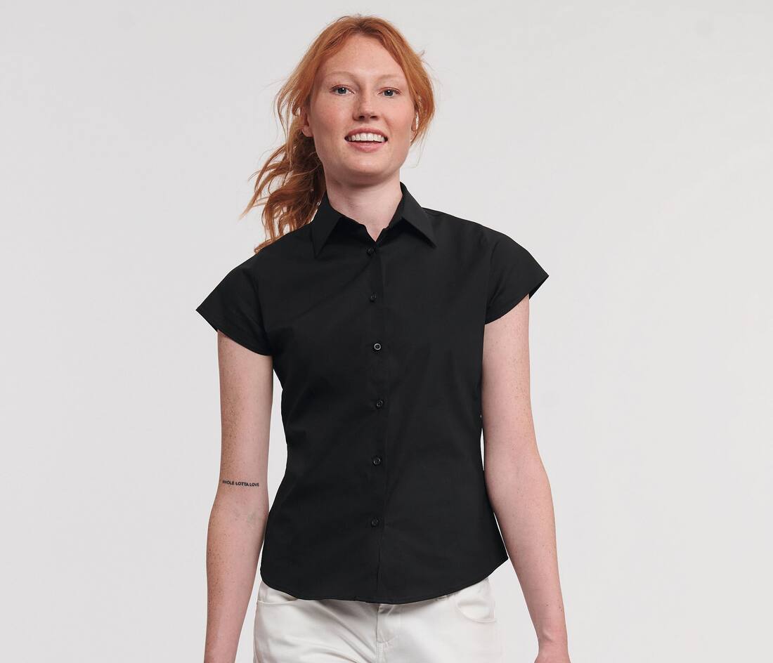 Ladies` Easy Care Fitted Shirt - R-947F-0(797.00)