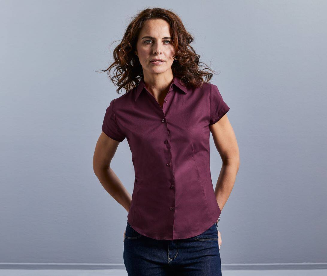 Ladies` Easy Care Fitted Shirt - R-947F-0(797.00)