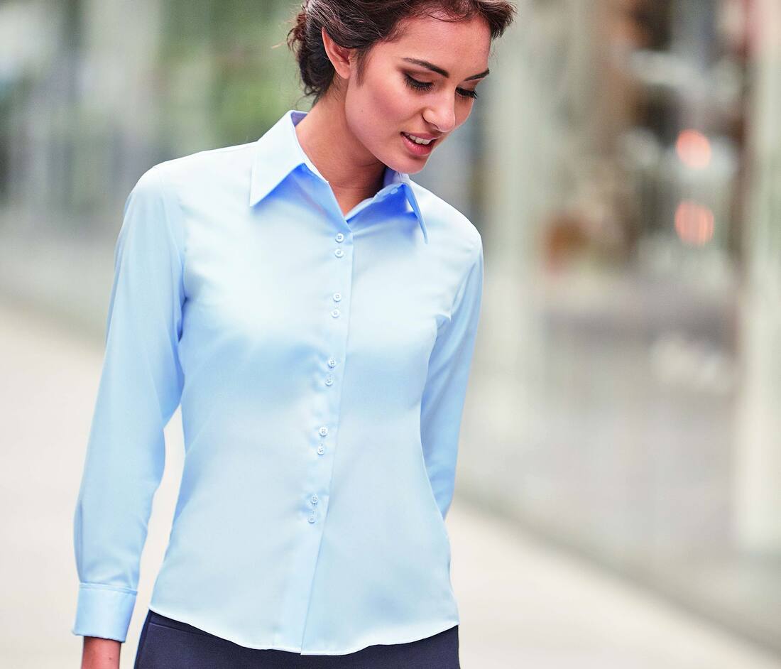 Ladies` Ultimate Non-iron Shirt LS - R-956F-0(706.00)