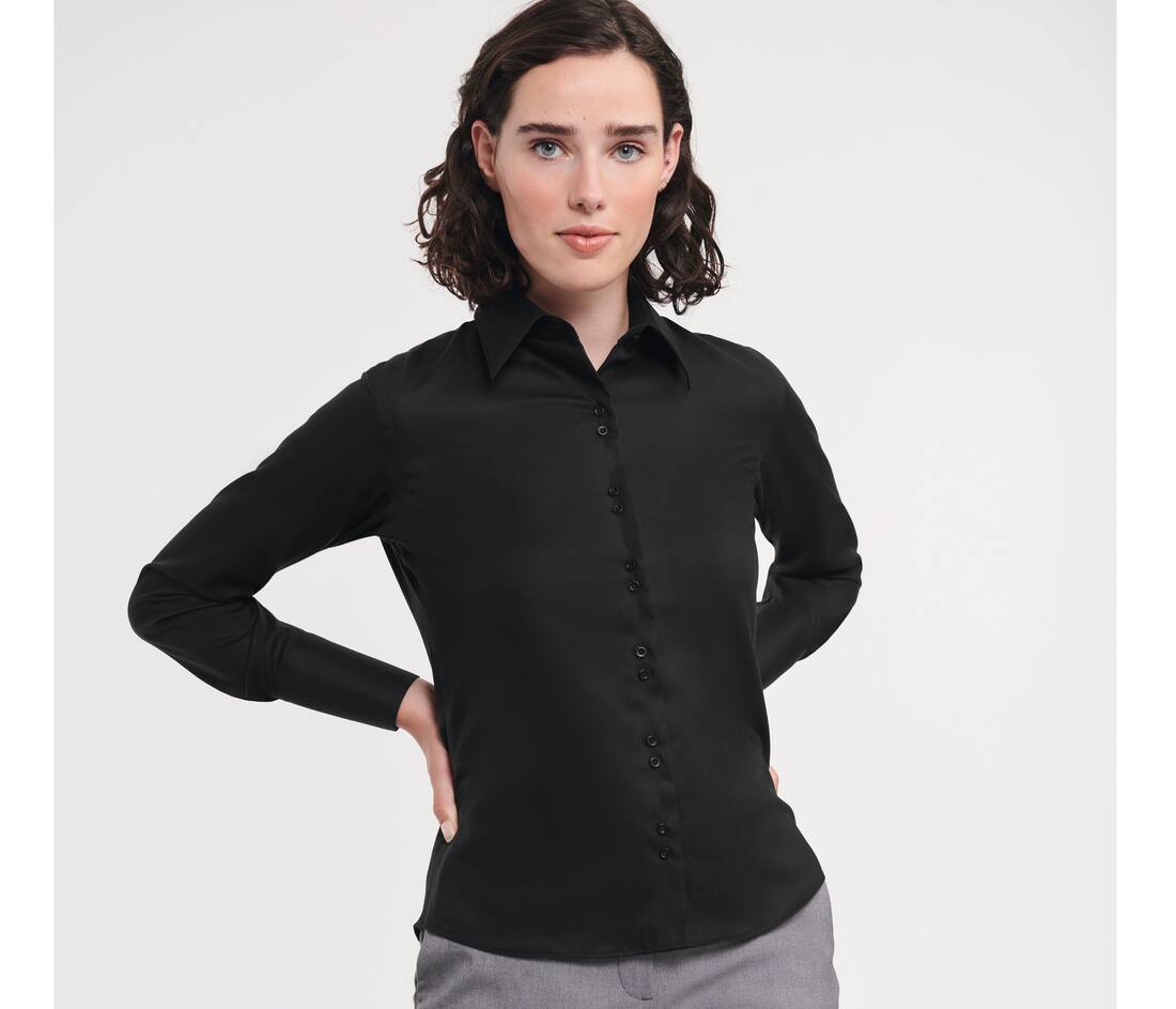 Ladies` Ultimate Non-iron Shirt LS - R-956F-0(706.00)