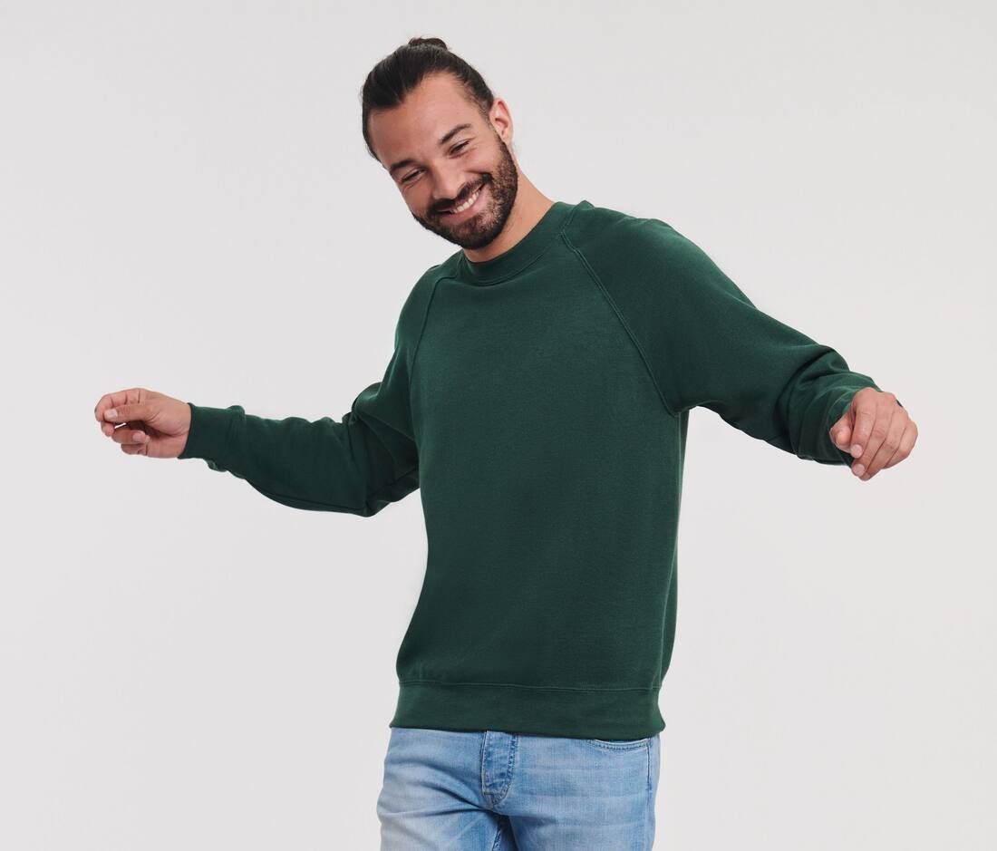 Classic Raglan Sweatshirt - R-762M-0(237.00)