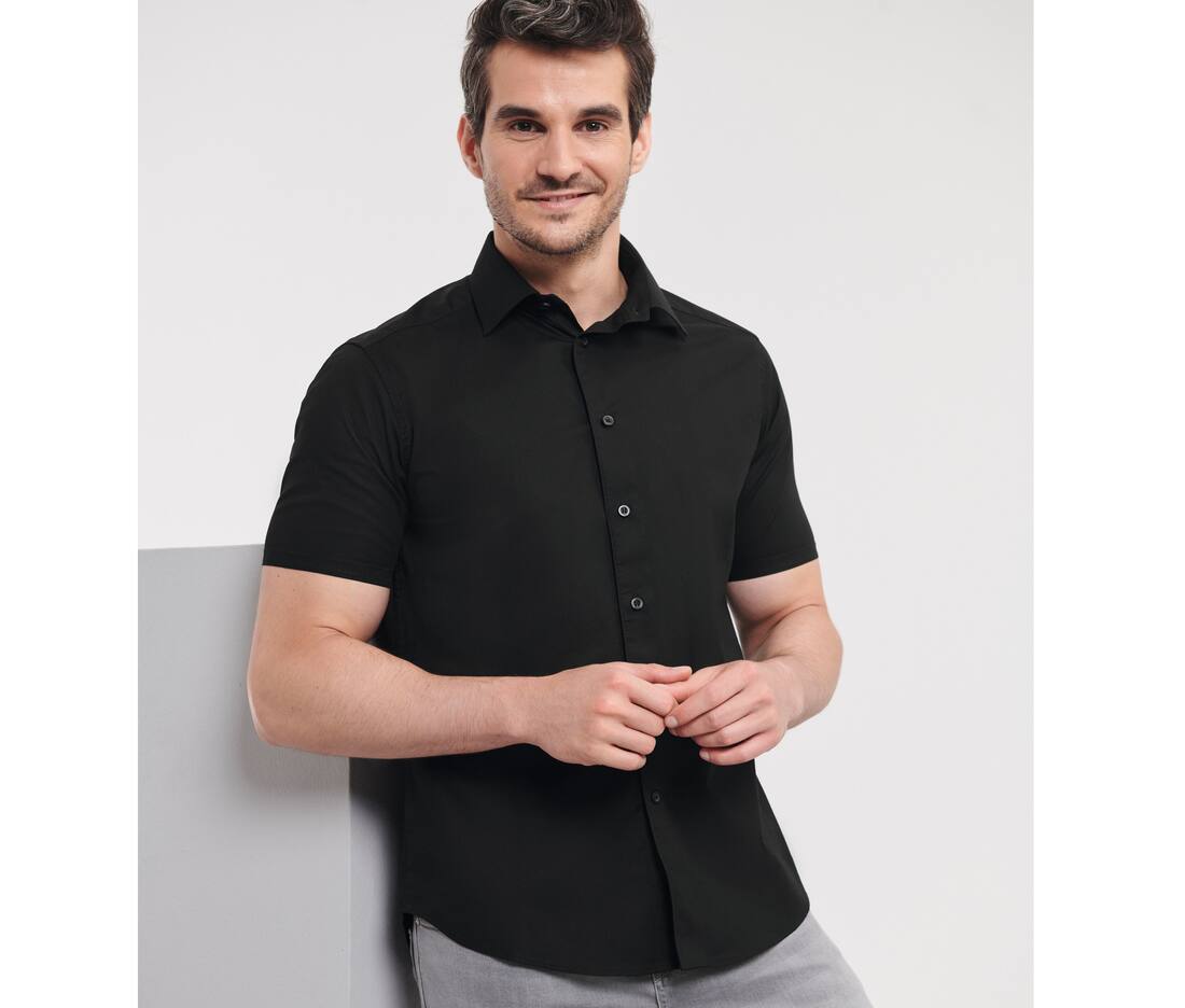 Fitted Stretch Shirt - R-947M-0(787.00)