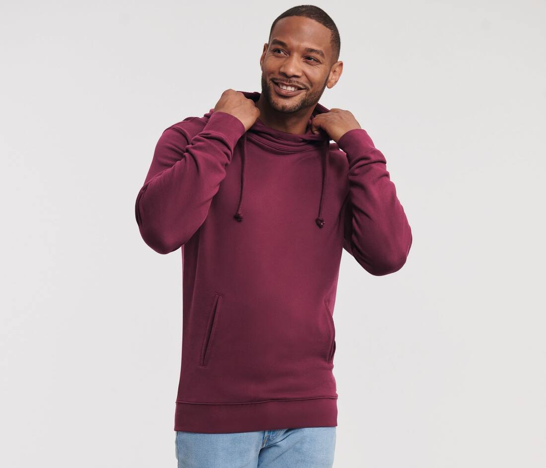 Pure Organic High Collar Hooded Sweat - R-209M-0(209.00)