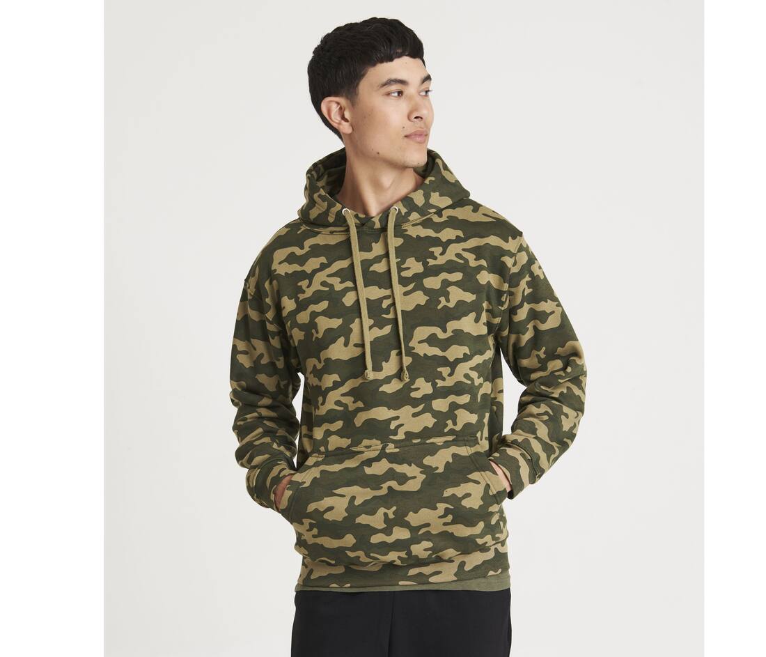 Sudadera con capucha de camuflaje - JH014