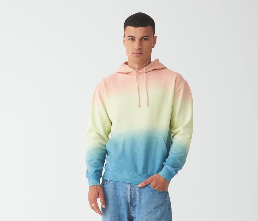 Sudadera con capucha tie-dye - JH022