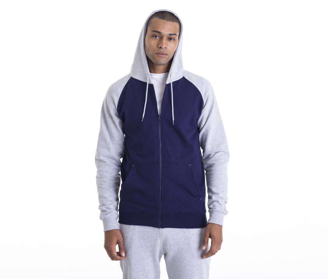 Sudadera Zoodie de béisbol con cremallera - JH063