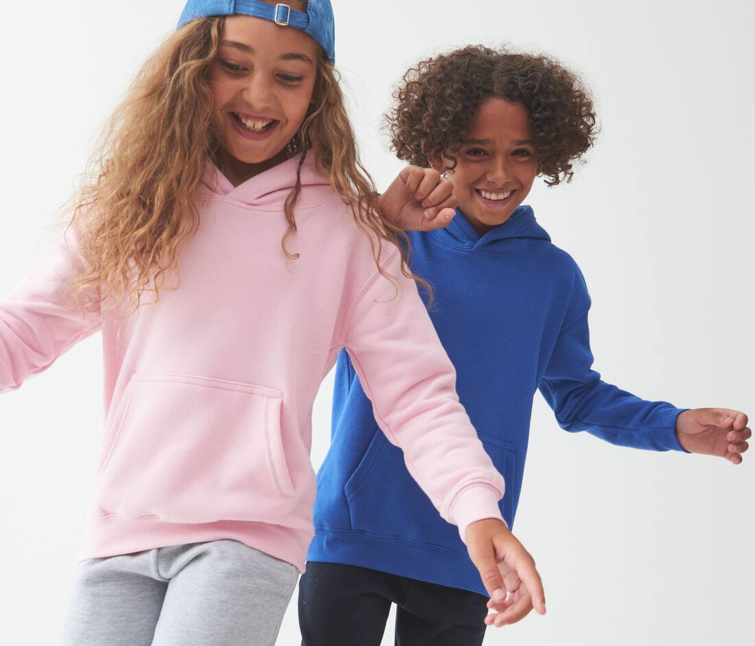 Sudadera infantil con capucha de algodón orgánico - JH201J