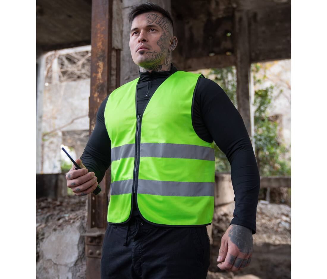 Korntex® Safety Vest with Zipper "Cologne" - RX217 (KX225)