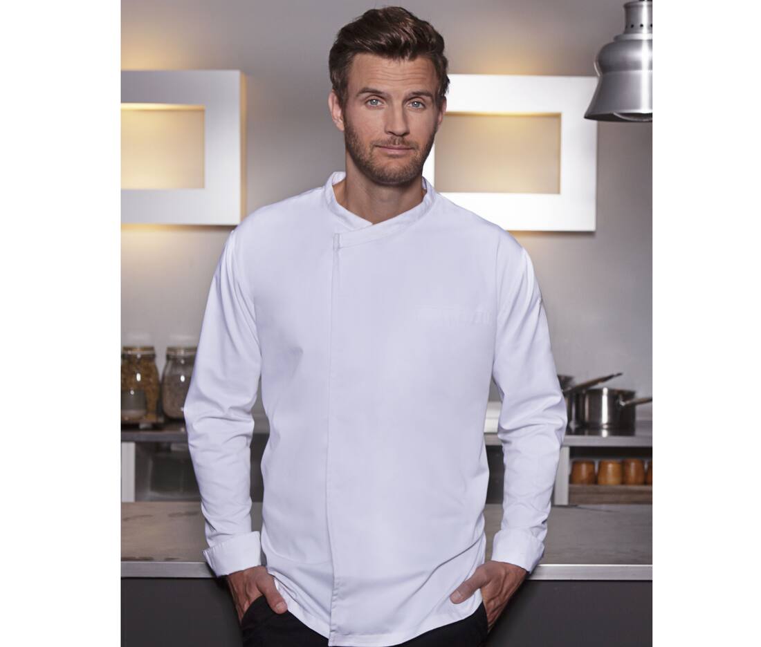 Camisa de Chef manga larga Shirt Basic (999.67)