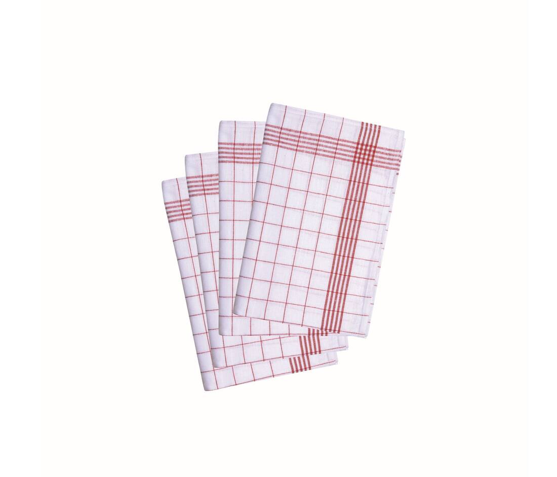 Checkered dishcloth (pack of 10 pieces)