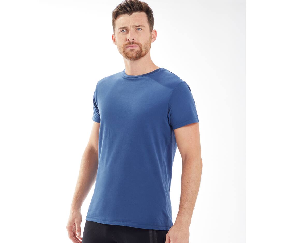 Camiseta premium de algodón orgánico para hombre - M68