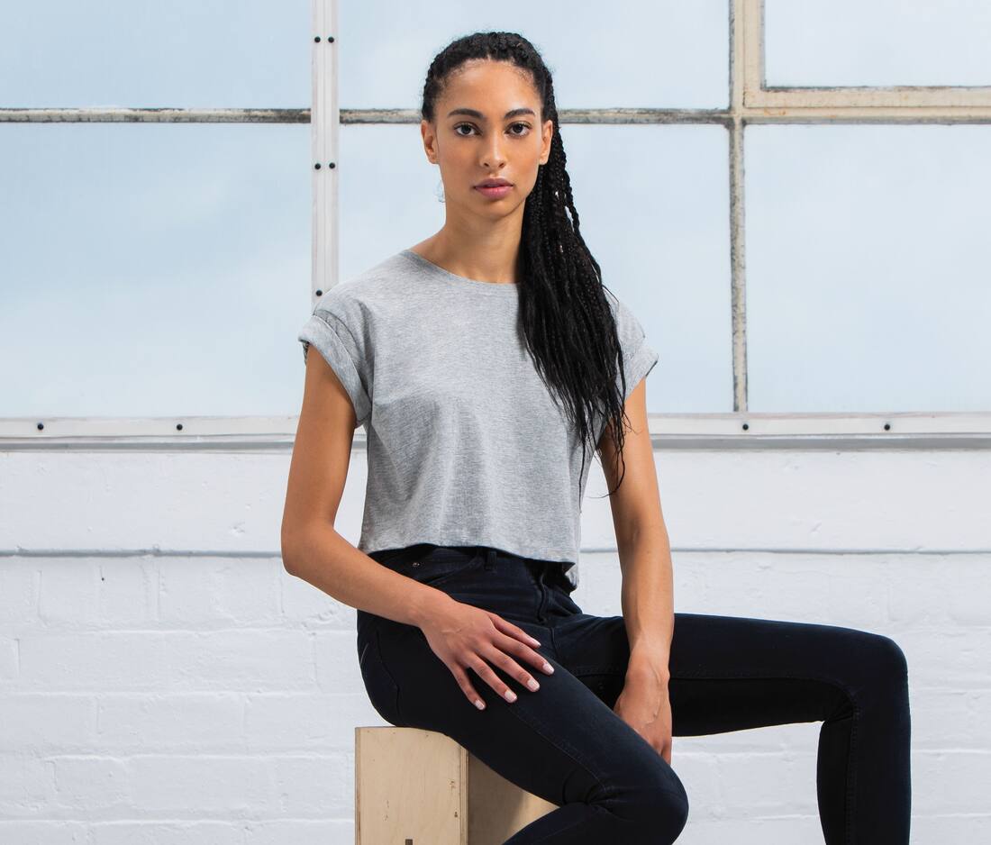 Camiseta corta para mujer - M96