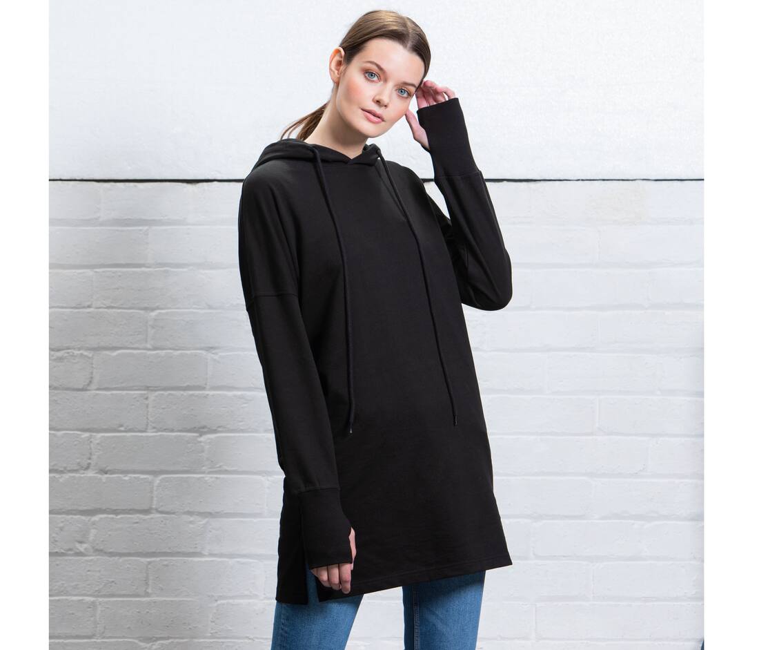 Vestido sudadera con capucha - M142