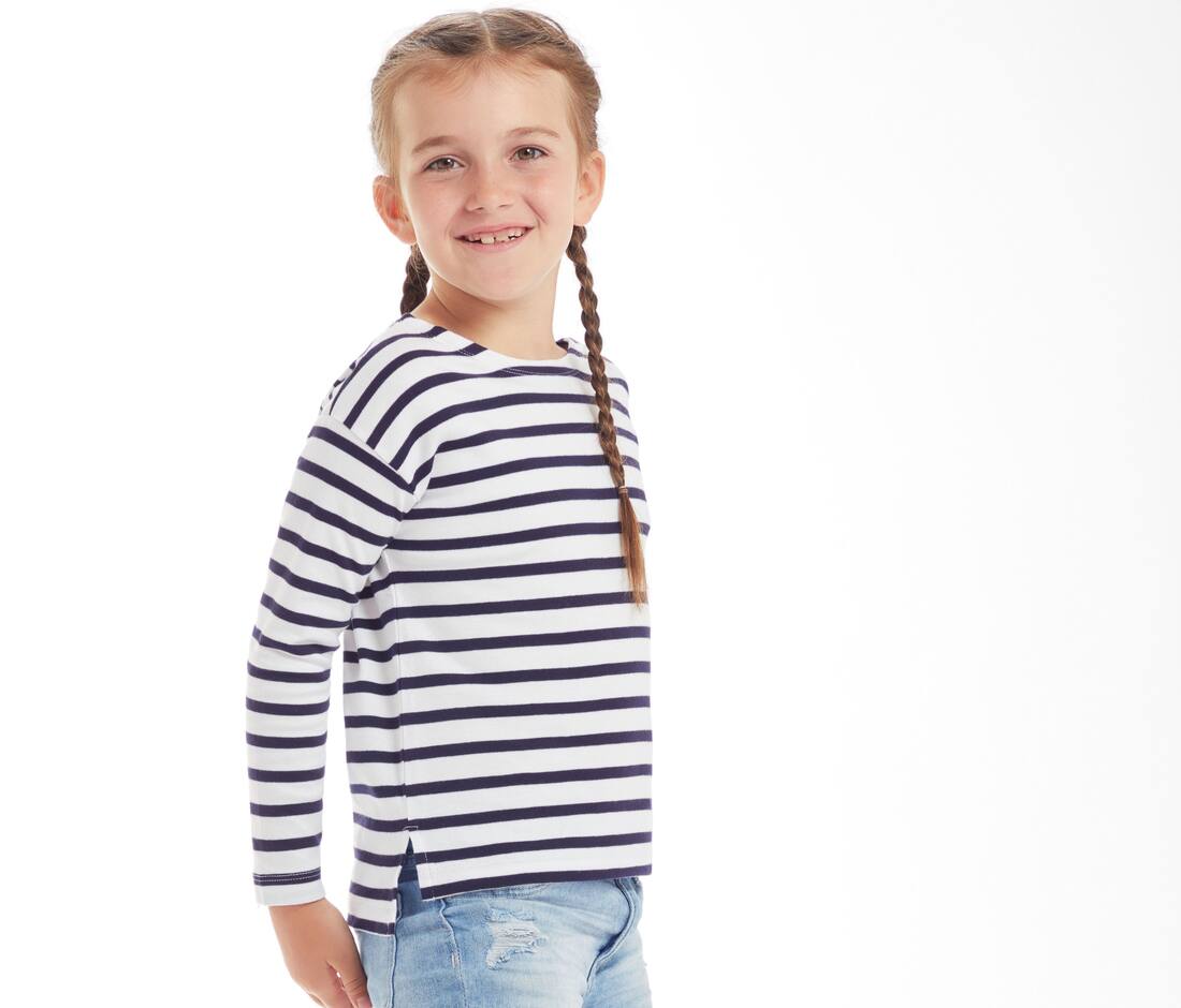 Camiseta marinera infantil de manga larga - MTK084