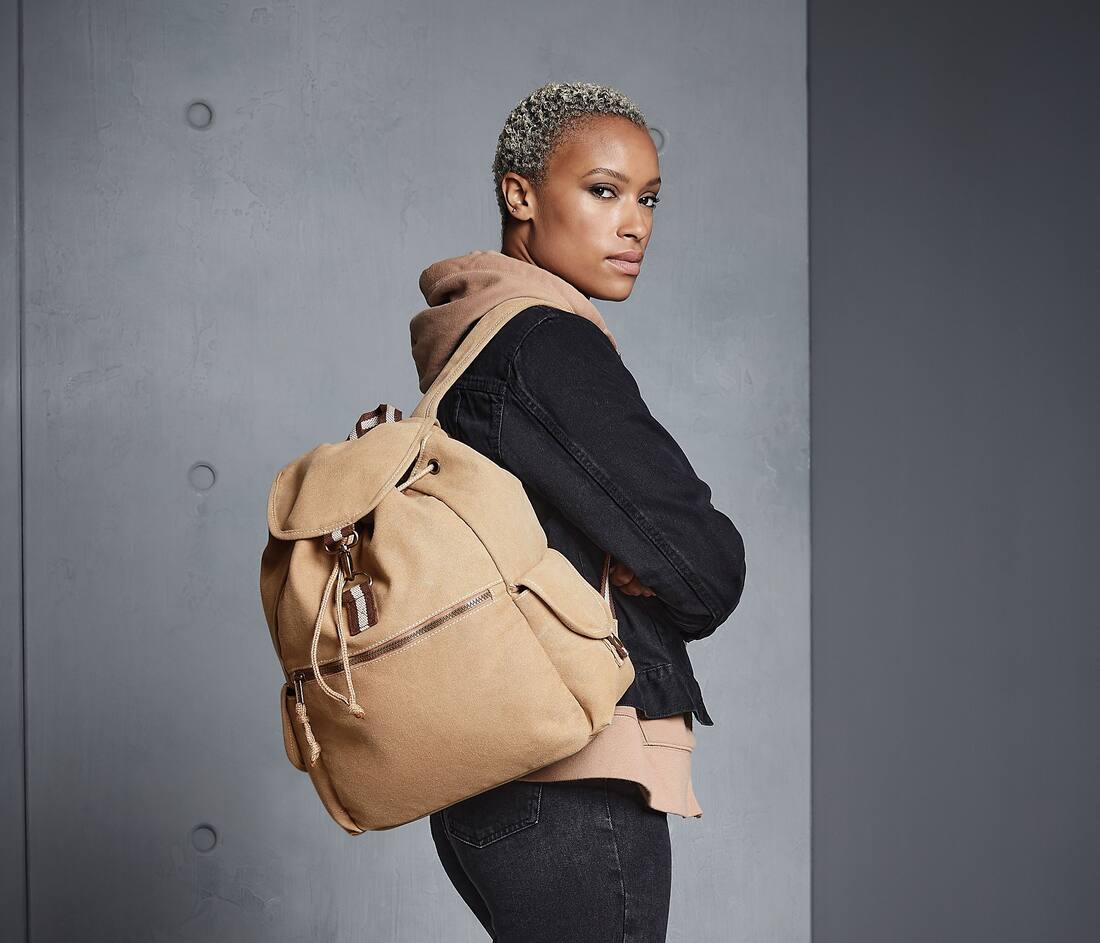 Mochila lona Vintage - QD612 (662.30)