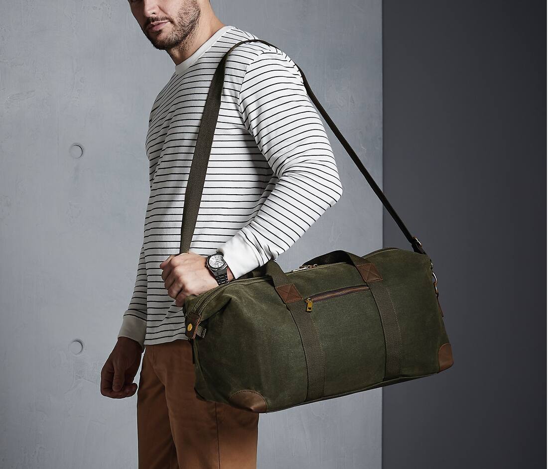 Bolsa Heritage de lona encerada - QD650 (078.30)