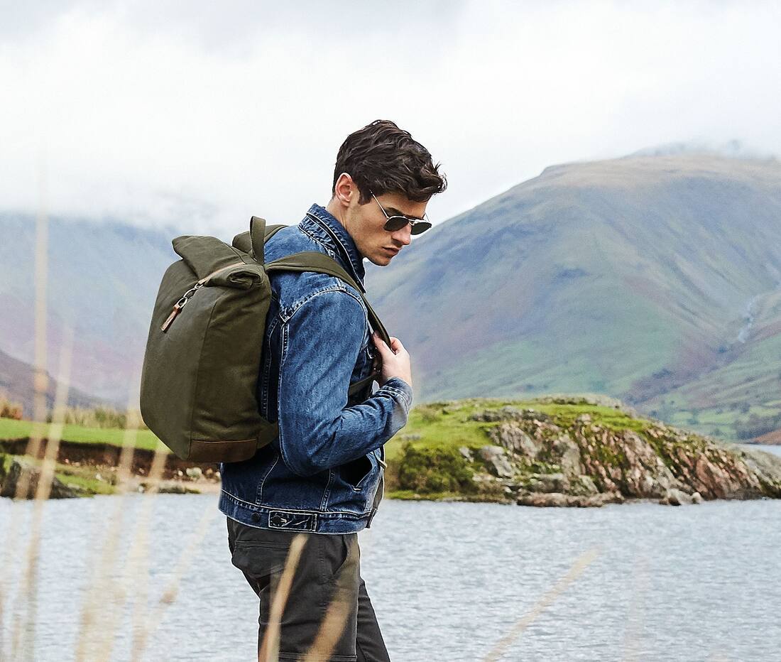 Mochila Heritage lona encerada - QD655 (081.30)