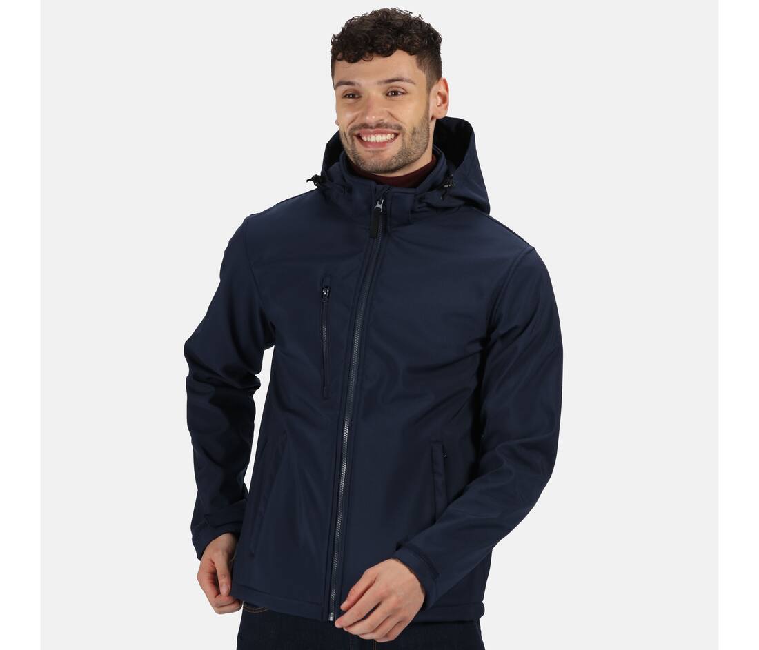 Chaqueta Softshell capucha 3 capas Venturer - TRA701 (948.17)