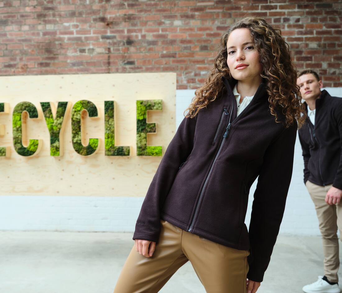 Micropolar reciclado con cremallera mujer - TRF628 ( 955.17 )