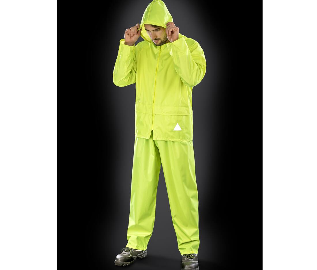 Conjunto de chaqueta y pantalón impermeables - RS095