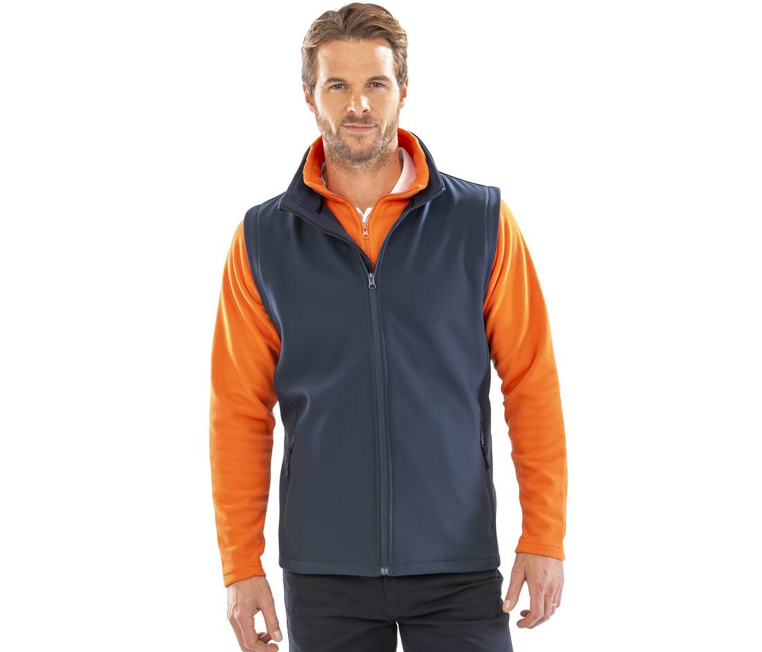 CHALECO SOFTSHELL IMPRIMIBLE PARA HOMBRE - R232M ( 845.33 )