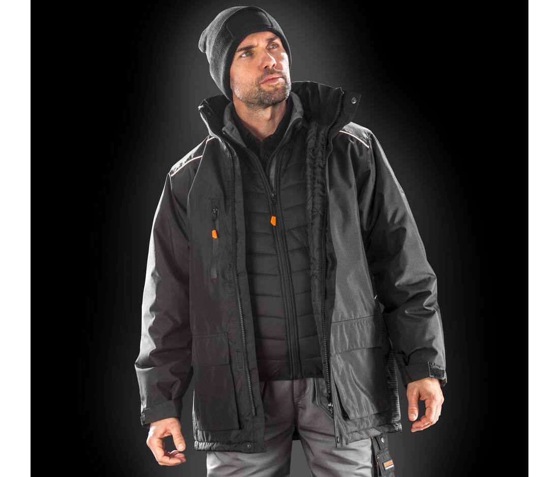 Chaqueta larga hombre Work-Guard Vostex Long Coat - R305X ( 905.33)