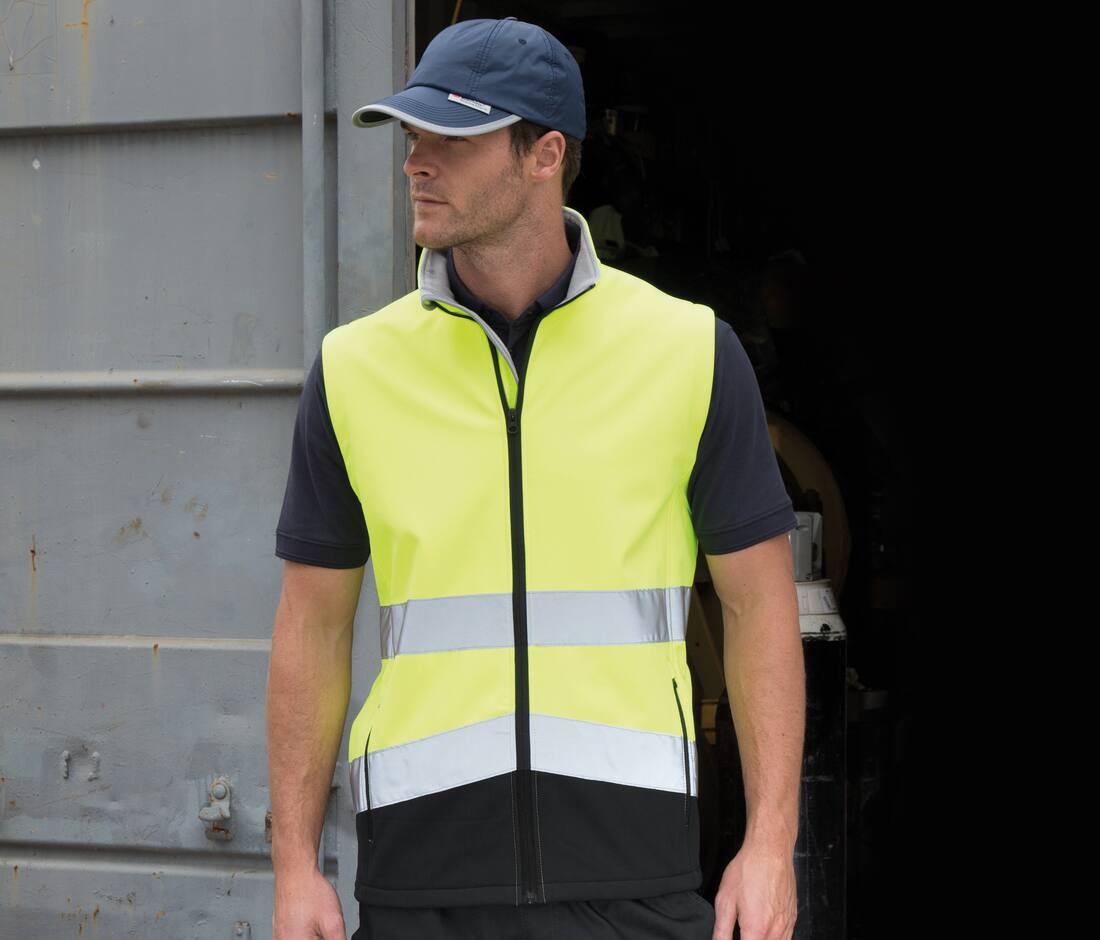 Chaleco softshell de seguridad imprimible - R451X ( 087.33)