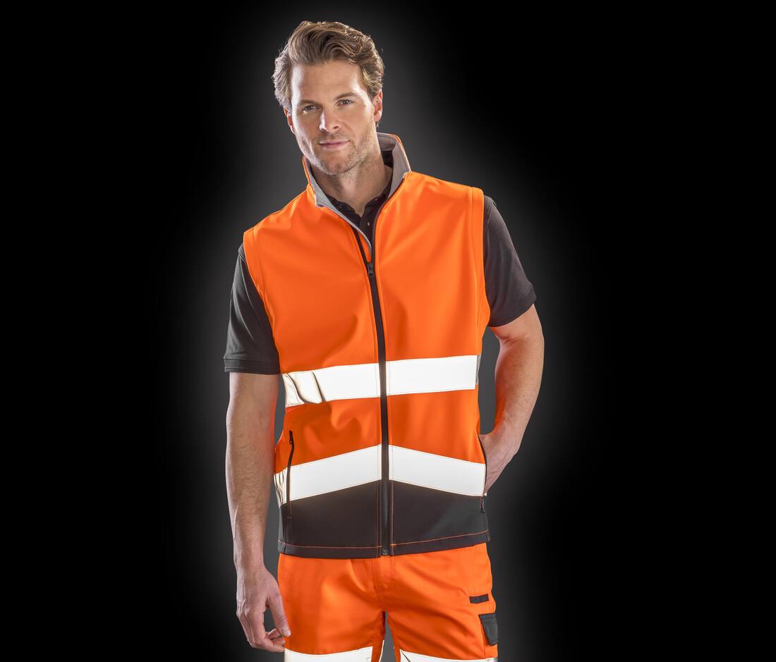 Chaleco softshell de seguridad imprimible - R451X ( 087.33)