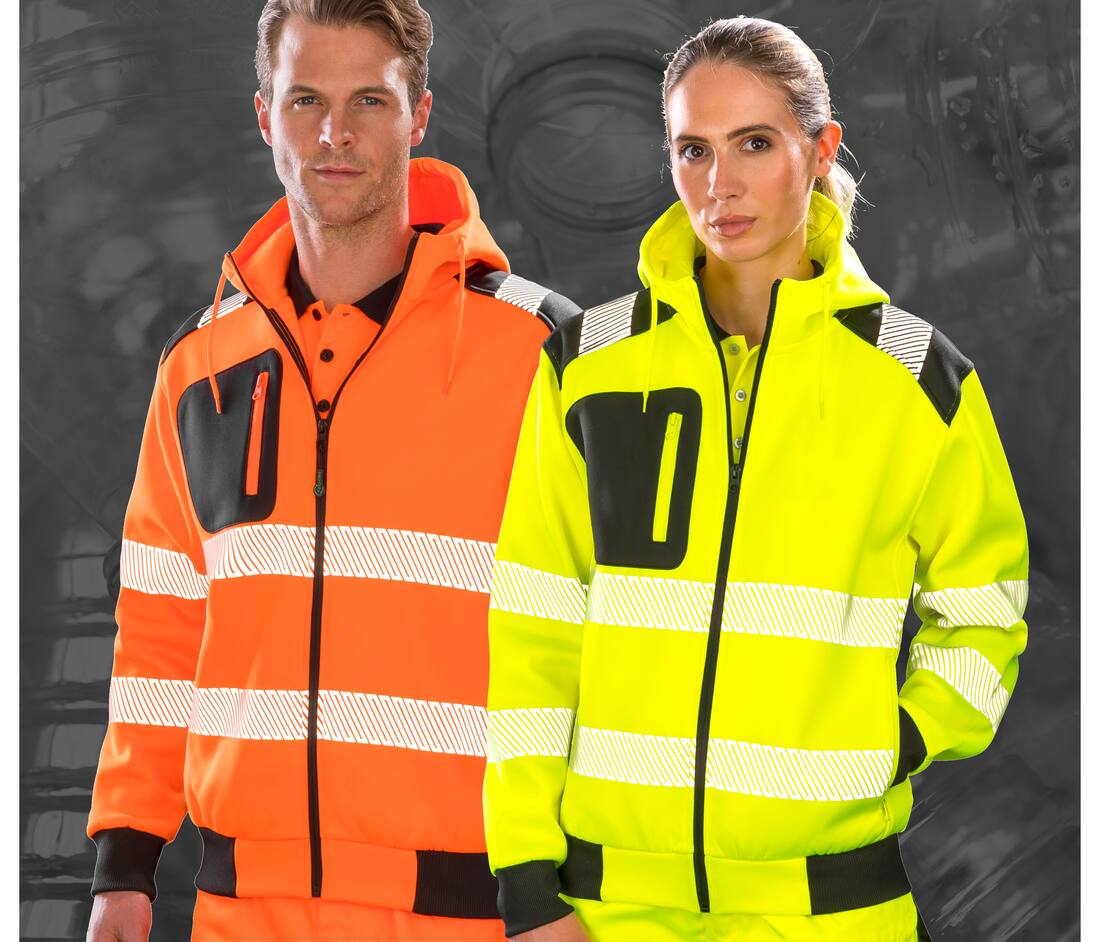 Sudadera de seguridad reciclada con cremallera - R503X ( 200.33)