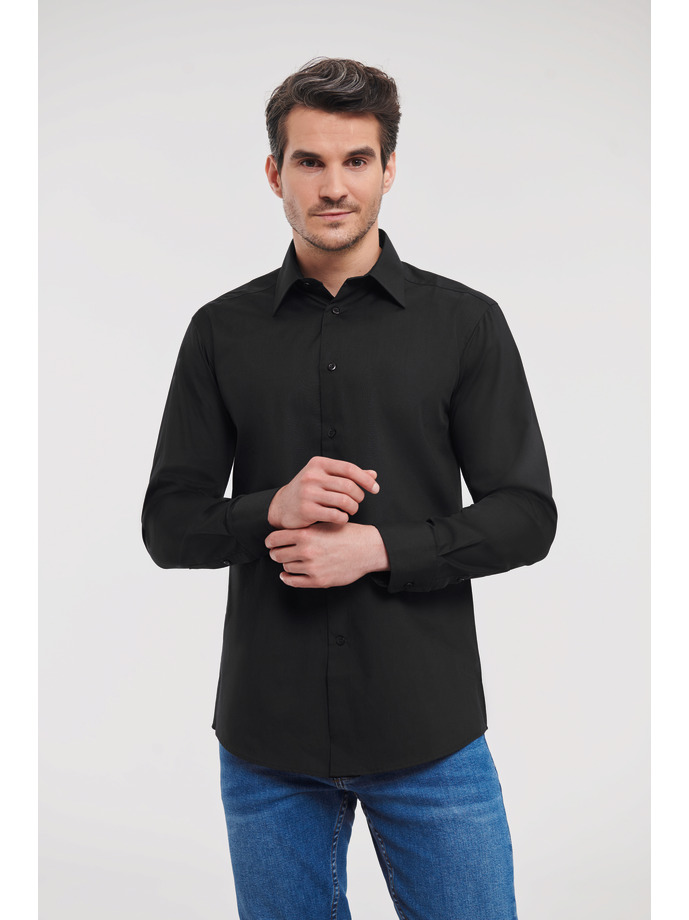 Tailored Poplin Shirt LS - R-924M-0(717.00)