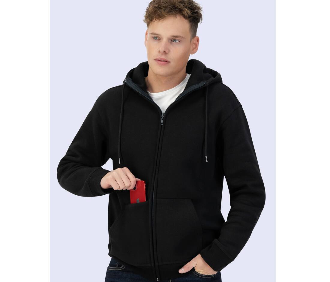 Sudadera gruesa con cremallera - SW240