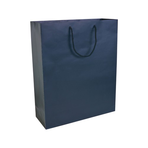 BOLSA CUERDA de PAPEL LAMINADO MATE (157gr) 34X41X12cm.