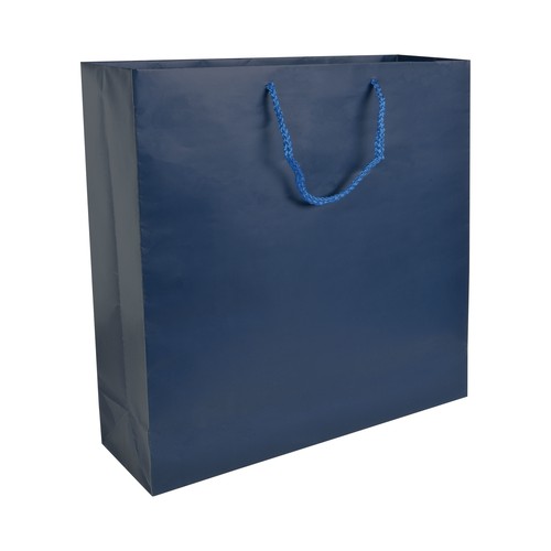 BOLSA CUERDA de PAPEL LAMINADO MATE (157gr) 45X49X15cm.