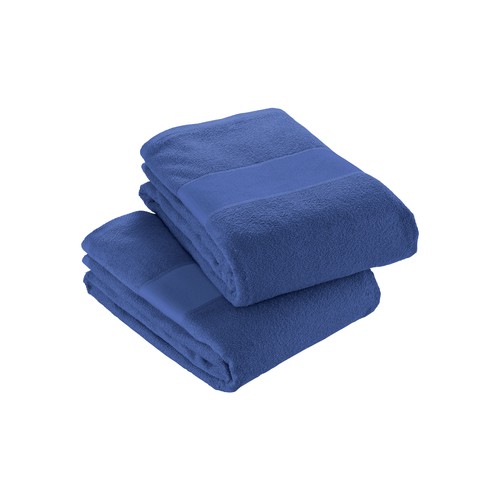 TOALLA CON BANDA PARA IMPRIMIR de ALGODÓN (350gr) 40X60cm.