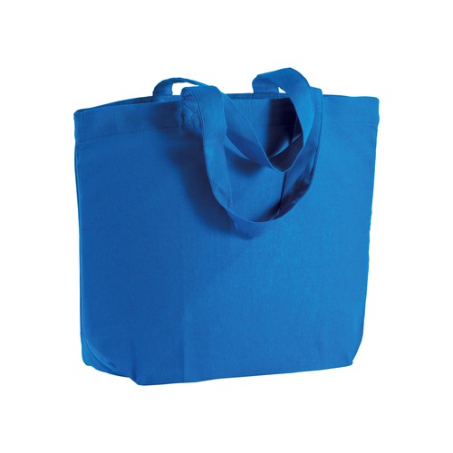 BOLSA ASA CORTA de ALGODÓN (120gr) 24X32X10cm.