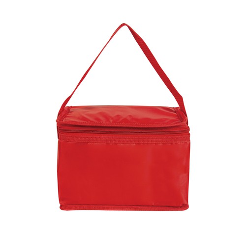 BOLSA REFRIGERANTE CON ASA BANDOLERA de POLIESTER (210Tgr) 20X15X15cm.