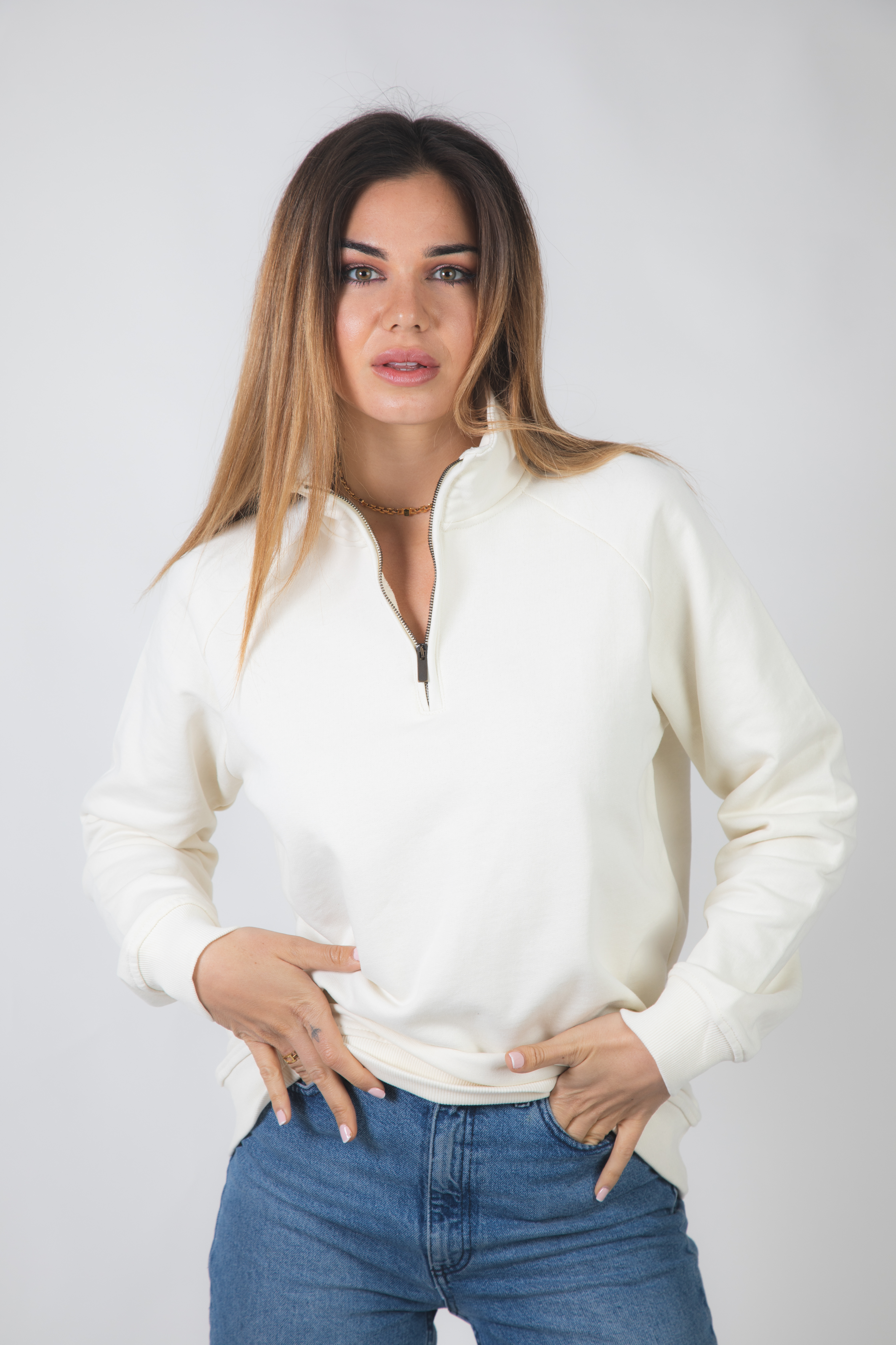 DURMITOR - Terry francés media cremallera 350gr