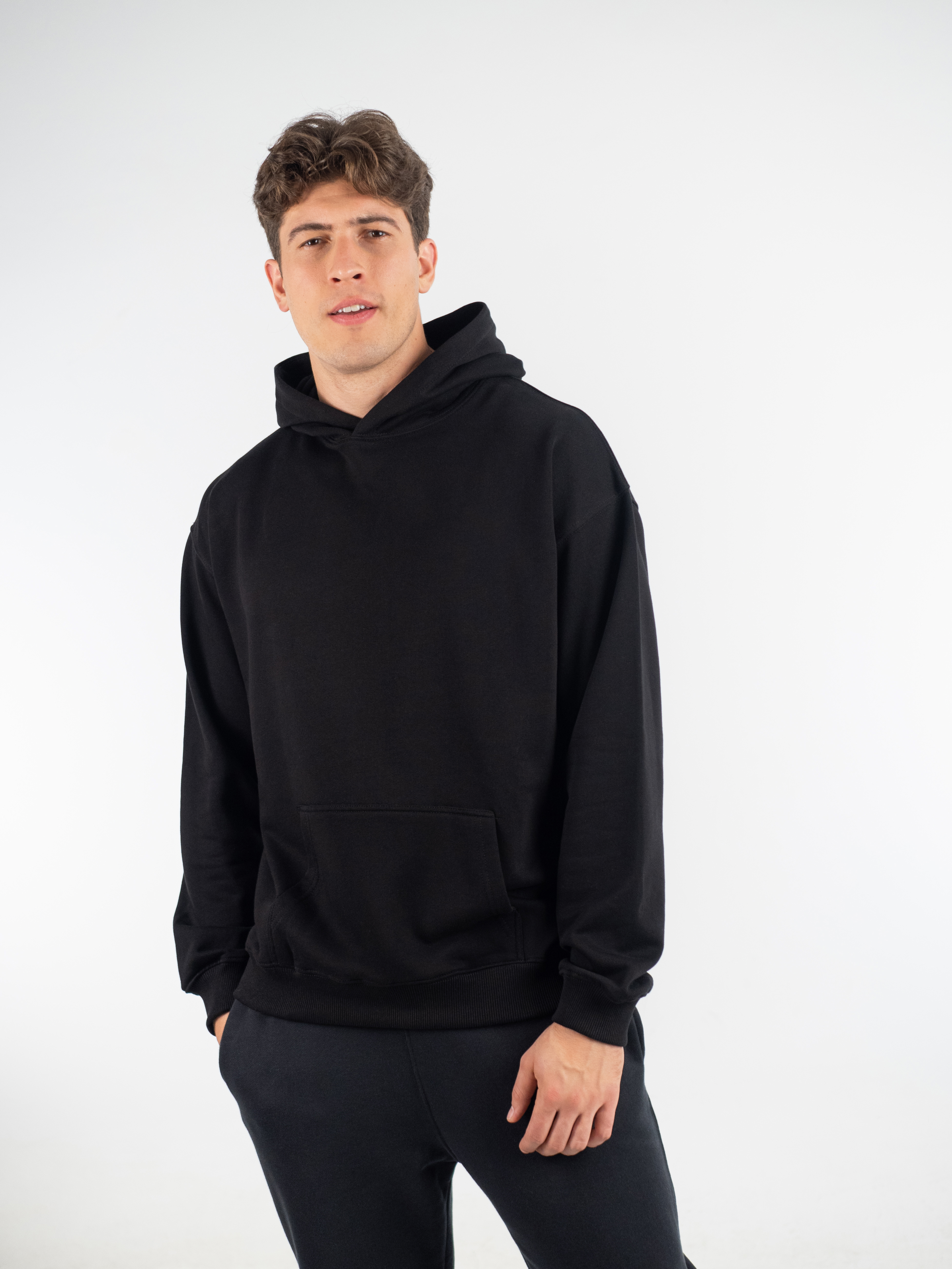 ETNA - Sudadera con capucha oversize French Terry 380gr