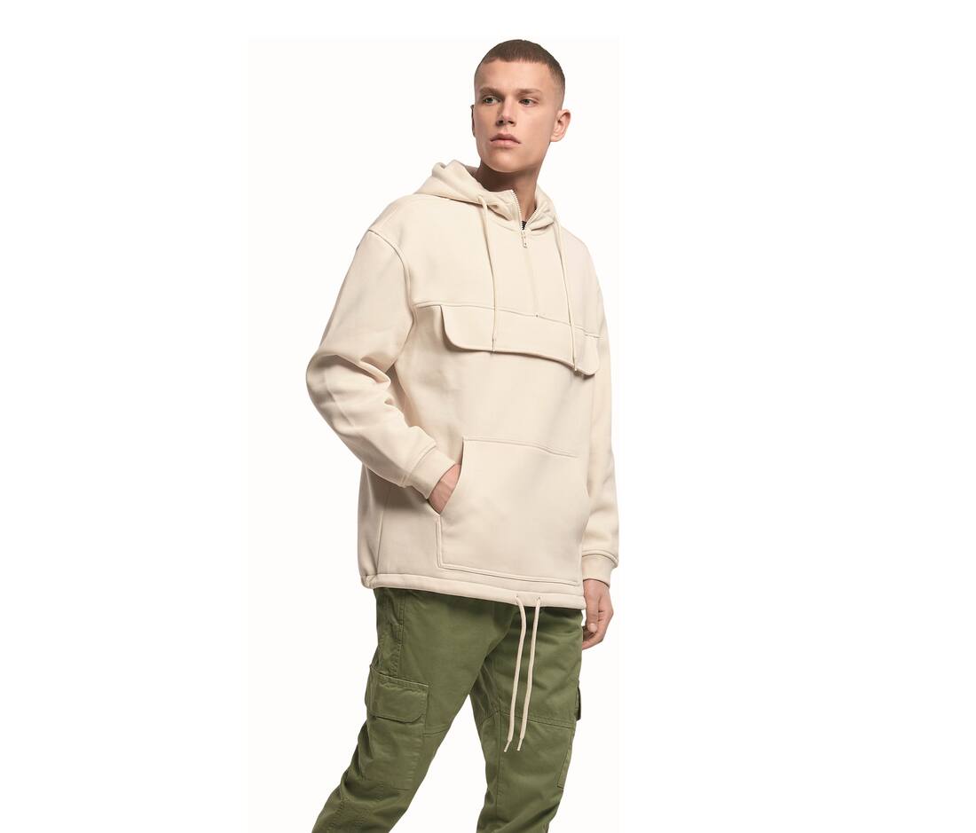 Sudadera con capucha y cremallera para hombre - BY098