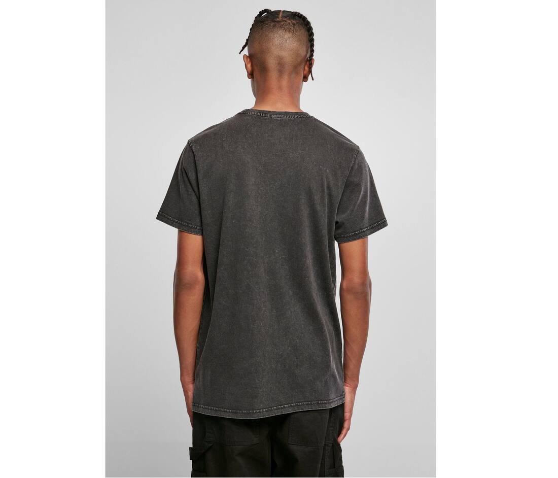 Acid Washed Round Neck Tee - BY190 ( 109.39)
