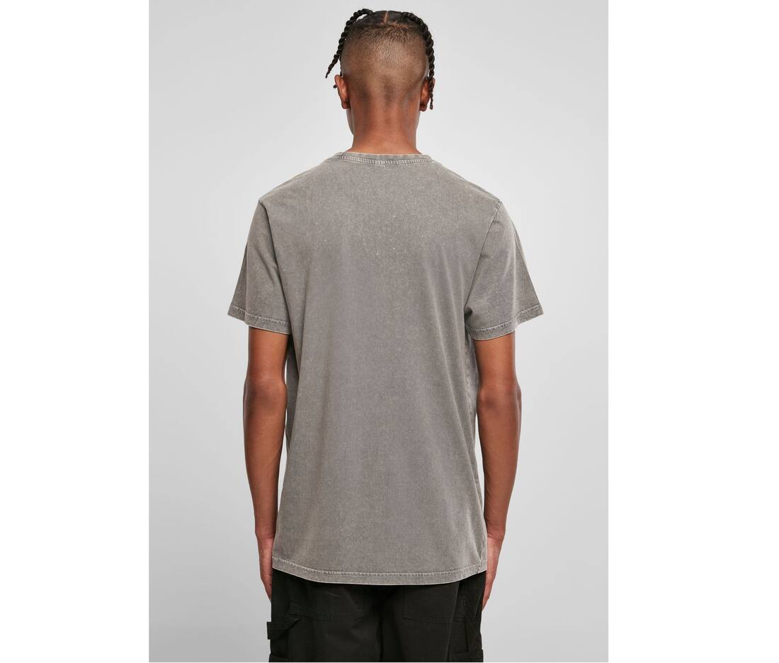 Acid Washed Round Neck Tee - BY190 ( 109.39)