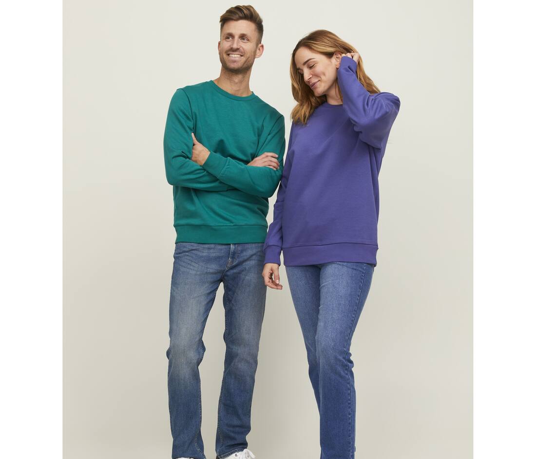 Sudadera unisex cuello redondo - JJ3900