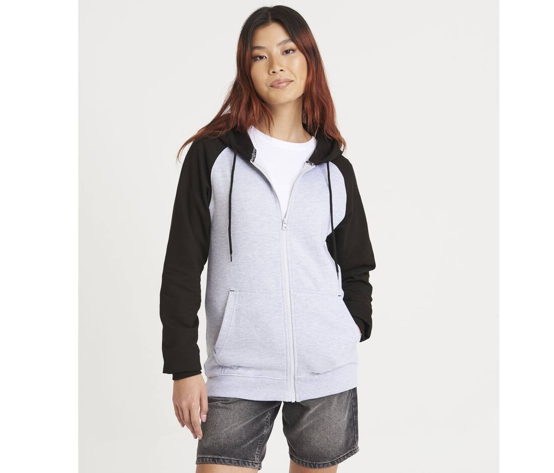 Sudadera Zoodie de béisbol con cremallera - JH063