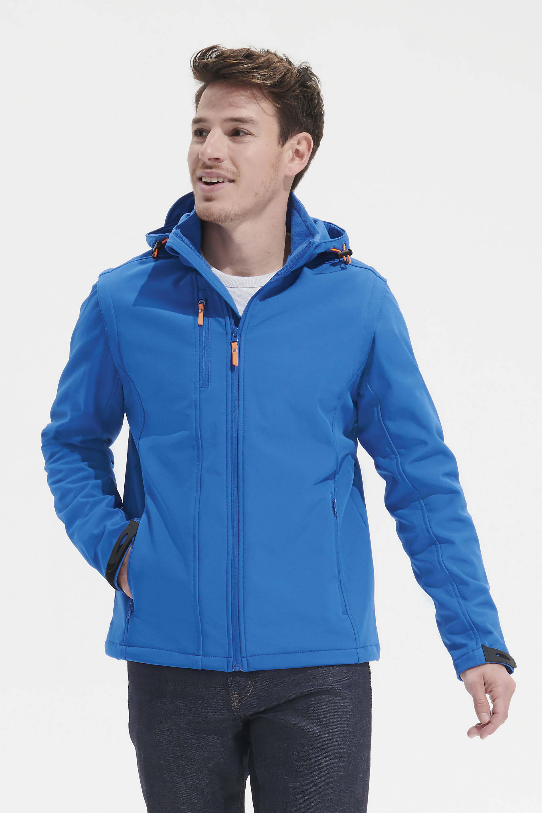 TRANSFORMER - Chaqueta Softshell Con Capucha Y Mangas Extraibles